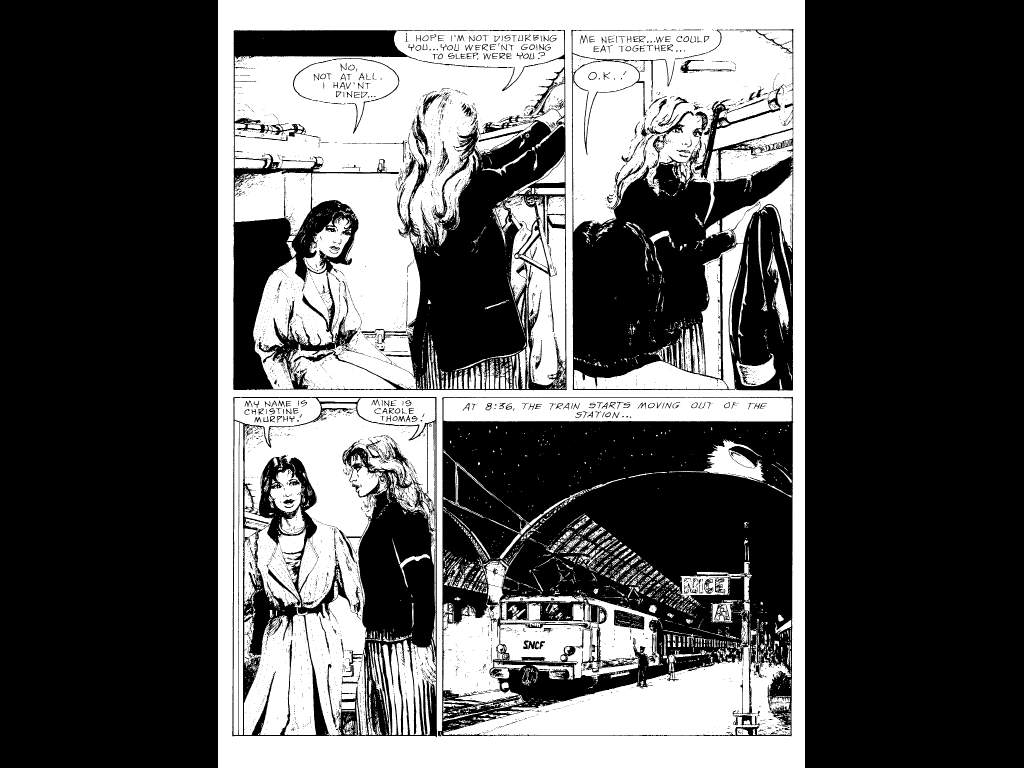 Julie on the Night Train page 10 full
