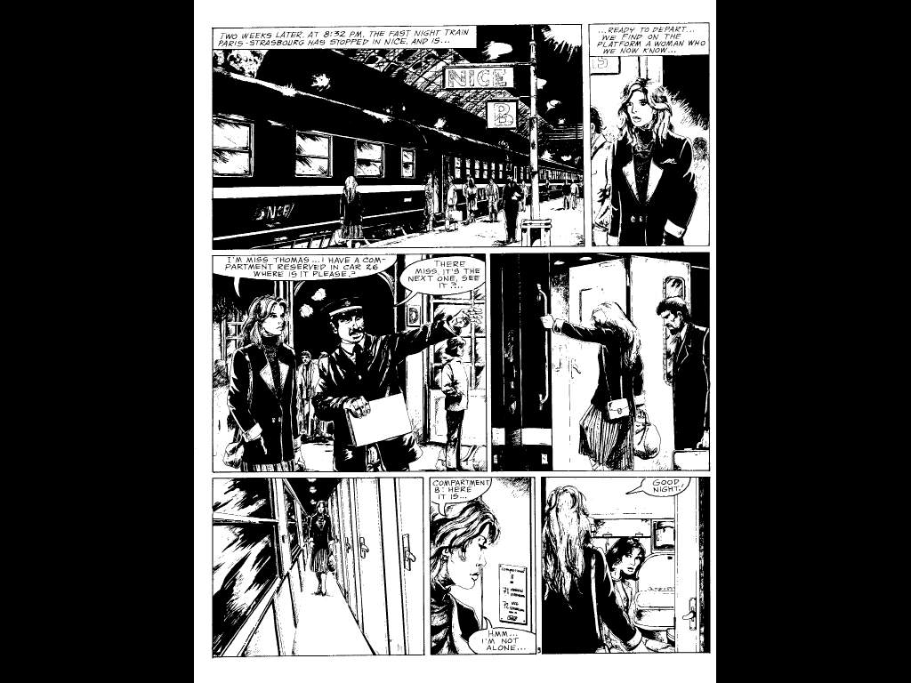 Julie on the Night Train page 9 full