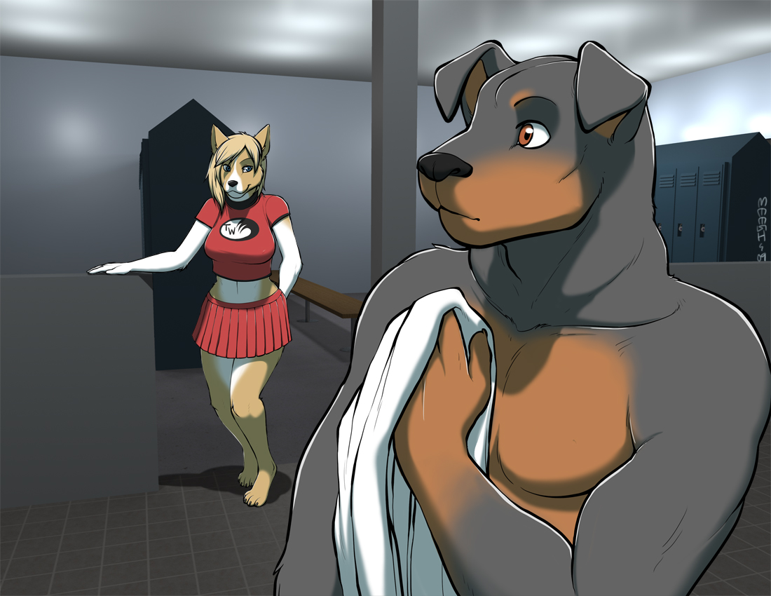 The Coach and The Corgi page 1 full