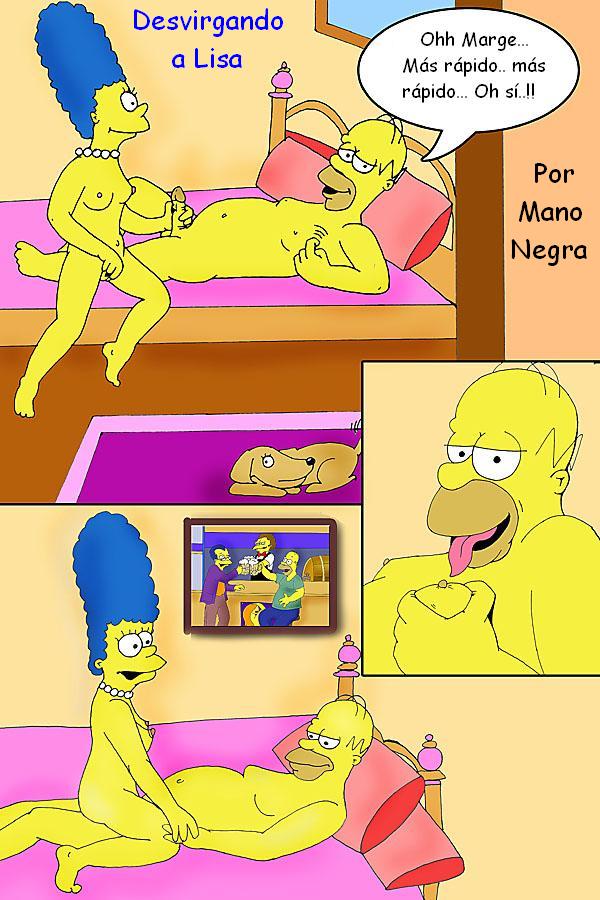 Lisa Simpson defloration page 1 full