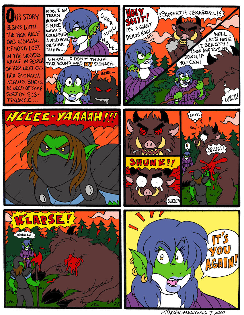 Demona & Ludoc page 1 full