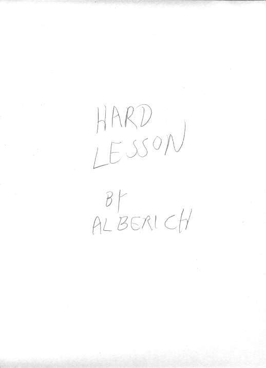 Hard Lesson page 1 full