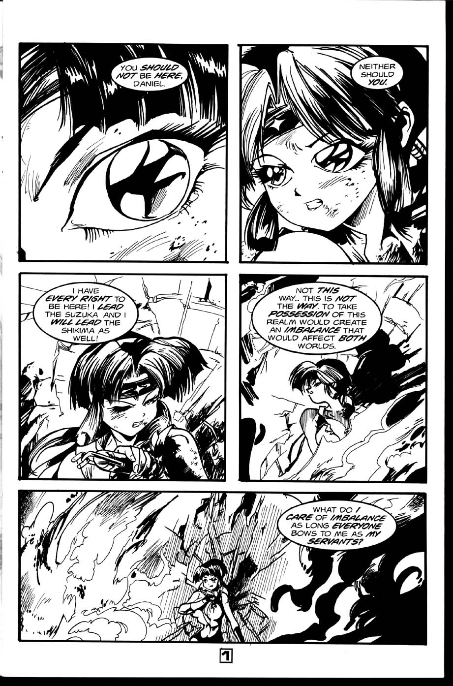 La Blue Girl Issue 12 page 2 full