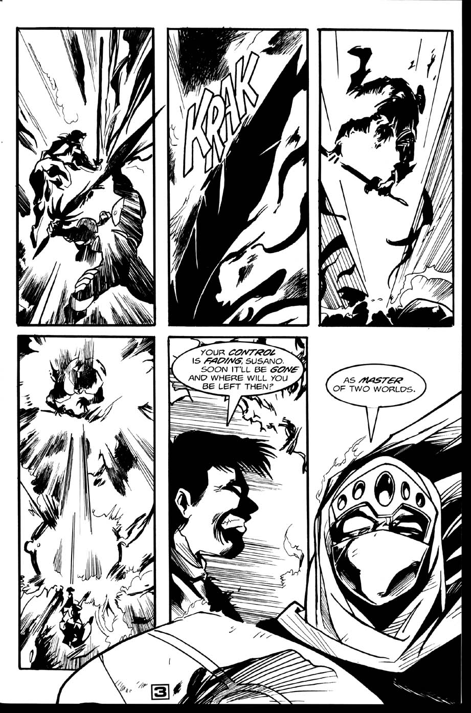 La Blue Girl Issue 12 page 4 full