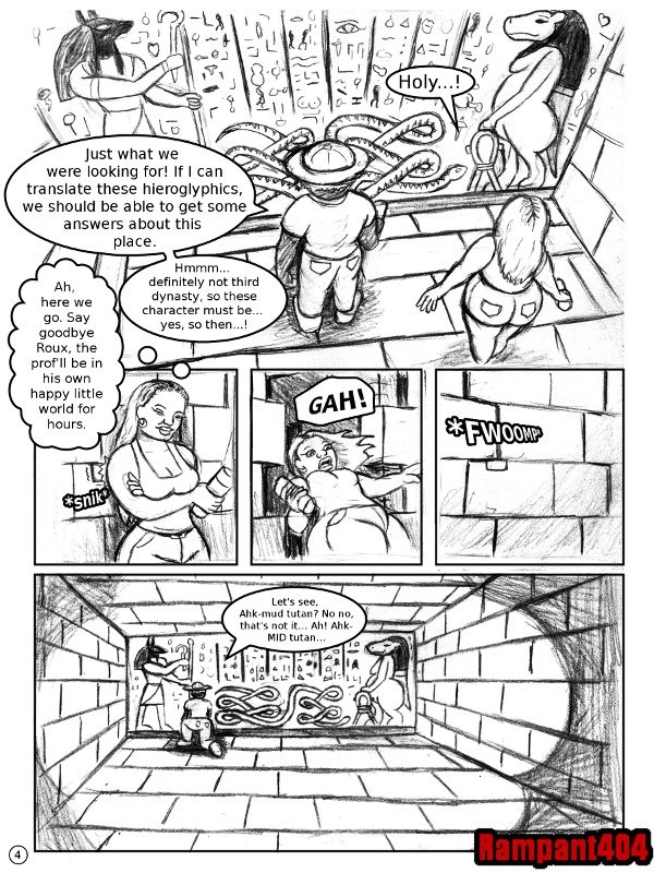 Tales of Schlock #5 : Bride of the Mummy page 6 full