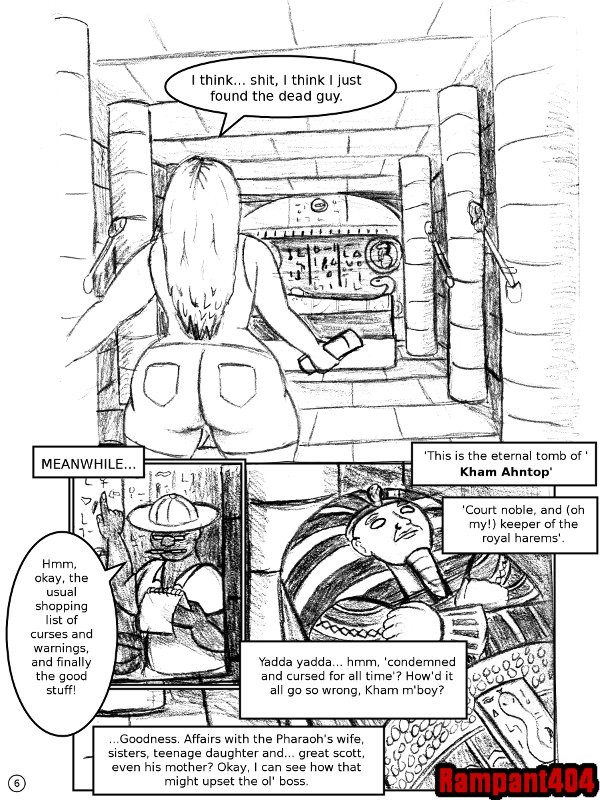 Tales of Schlock #5 : Bride of the Mummy page 8 full