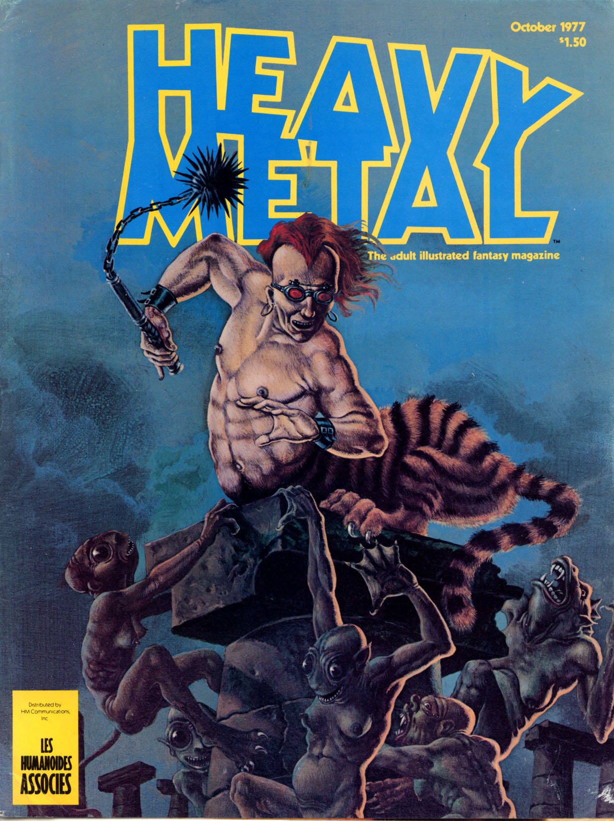 Heavy Metal 1977-10-Vol-01-#07 October page 1 full