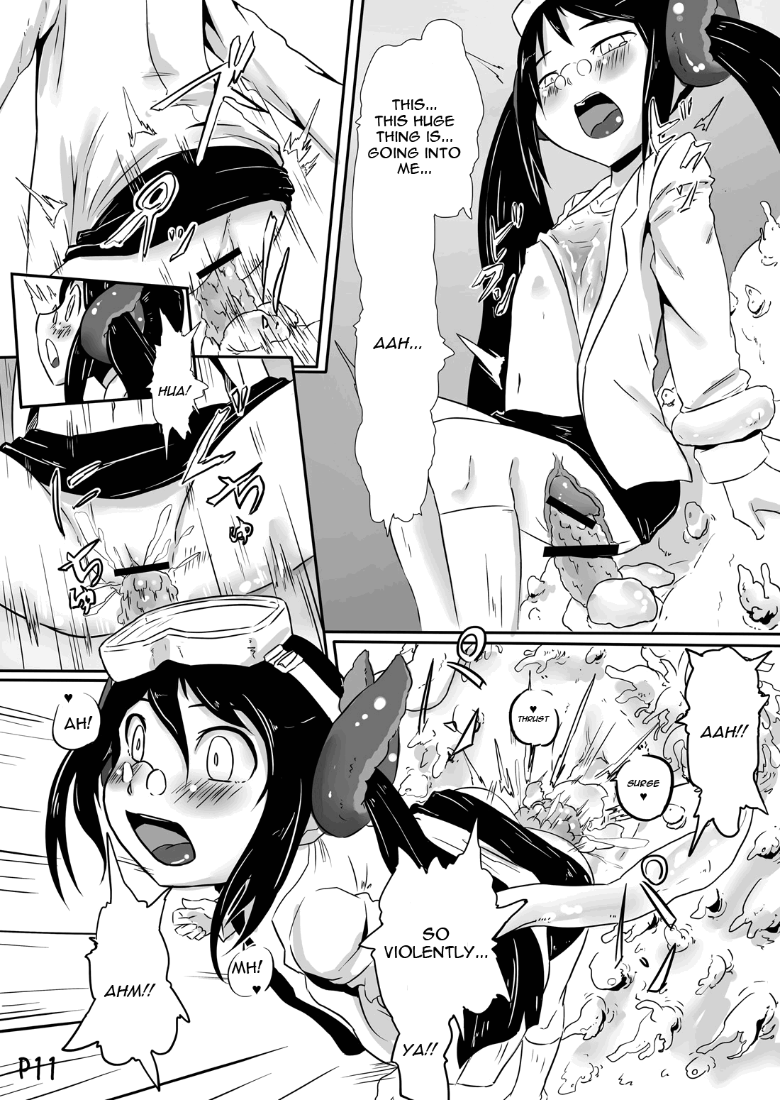 Onna Kenkyuuin no Ijou na Aijou | A Female Researcher's Abnormal Desire  =LWB= page 10 full