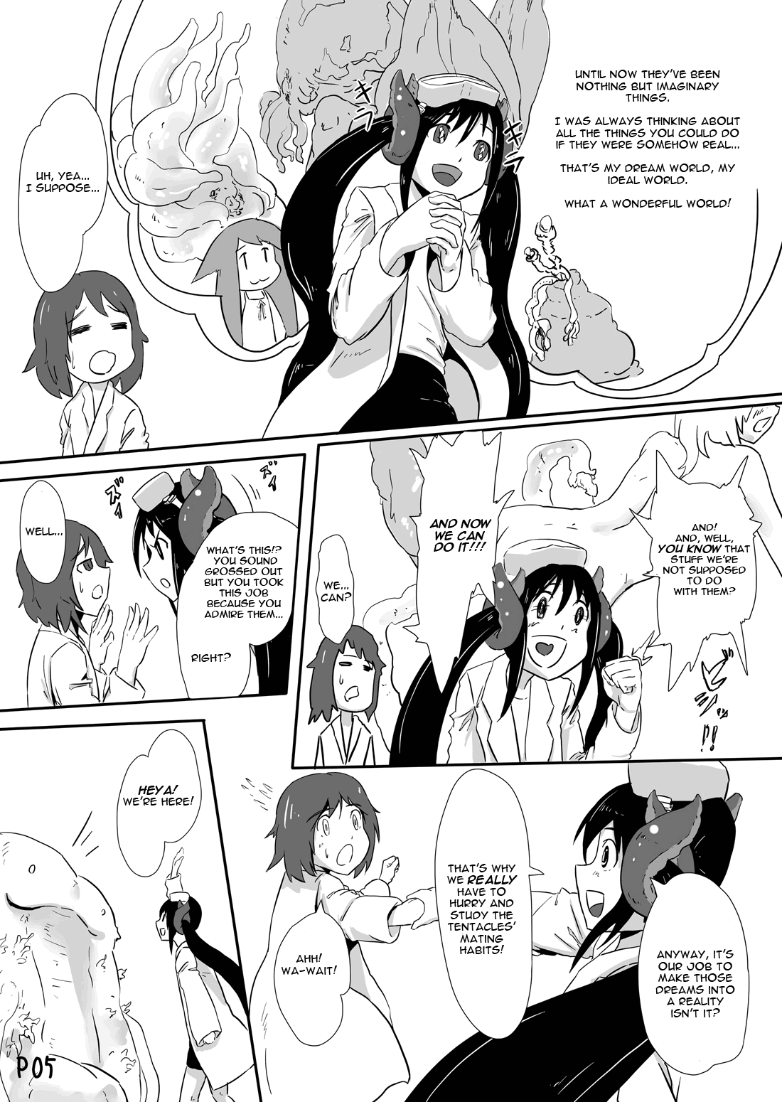 Onna Kenkyuuin no Ijou na Aijou | A Female Researcher's Abnormal Desire  =LWB= page 4 full
