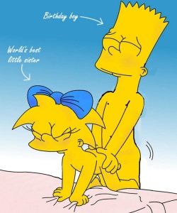 Bart And Maggie Porn - Simpsons Bart Lisa Maggi - IMHentai