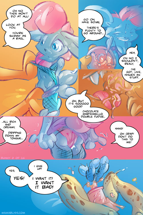 Bunny Bleu Gets Pooped page 2 full