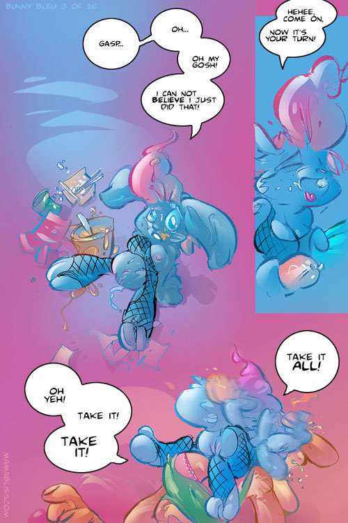 Bunny Bleu Gets Pooped page 3 full