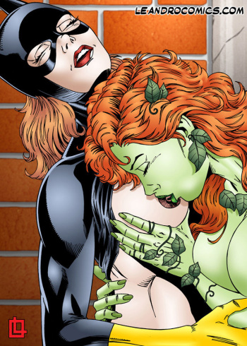 Batgirl And Harley Lesbian Cartoon - Batgirl x Poison Ivy - IMHentai