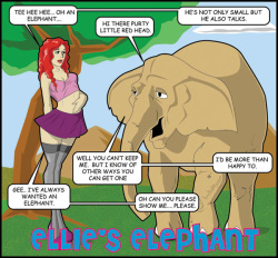Beasty Elephant Porn - Ellie's Elephant - IMHentai