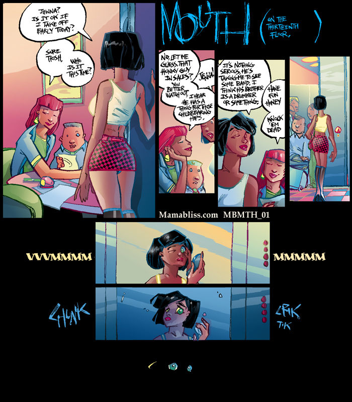 Mouth on the Thirteenth Floor page 1 full