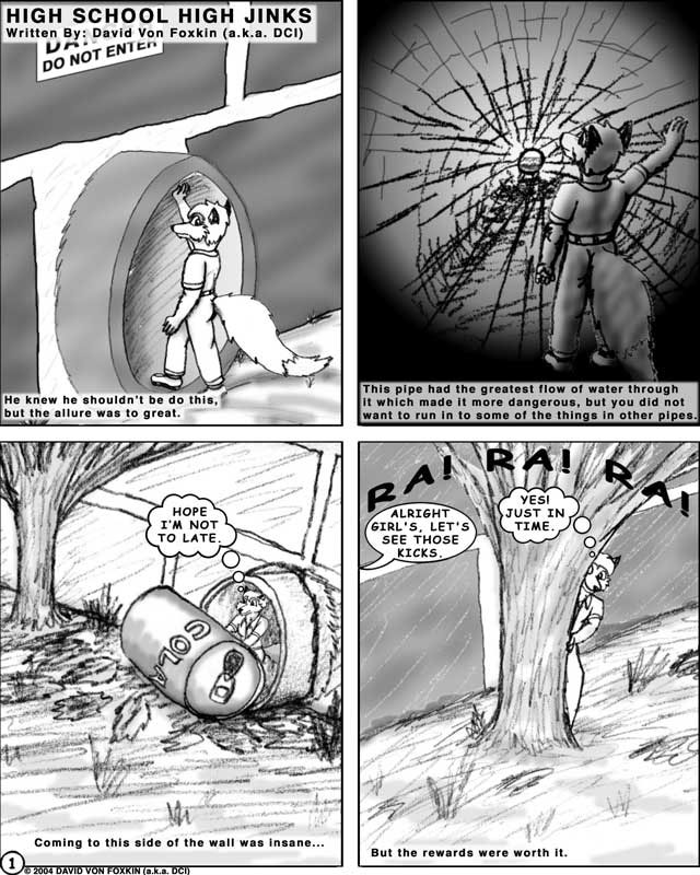 High School High Jinks page 1 full