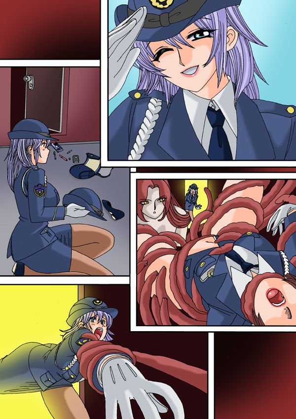 Fujin Keikan Shokushu Ryoujoku 01 ~Nishina Saori~ page 2 full