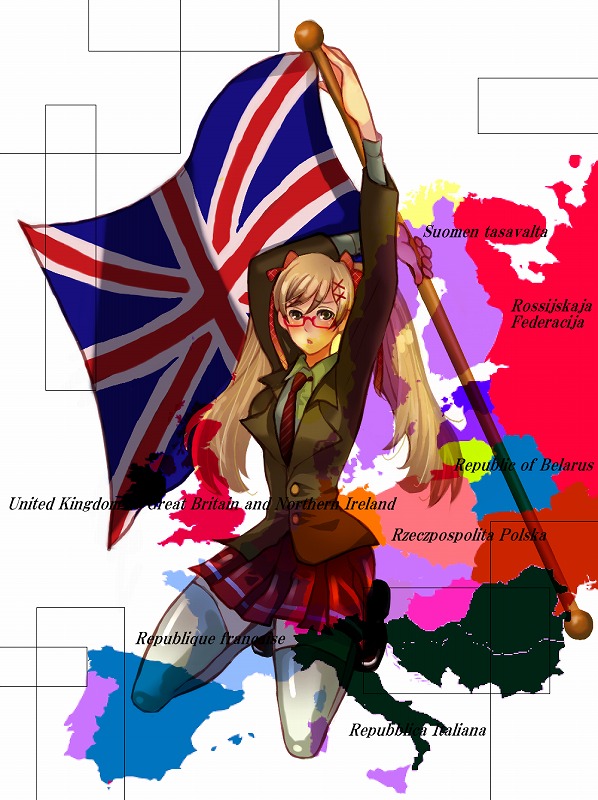 Fem!England My APH / Hetalia cute girls collection page 10 full
