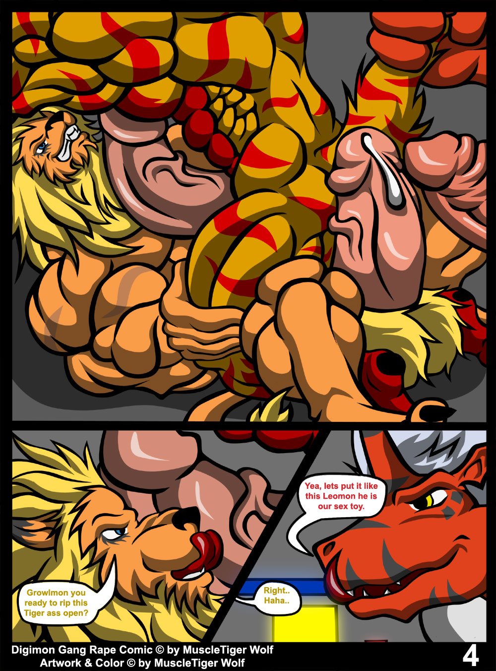 Digimon Gang Rape page 4 full