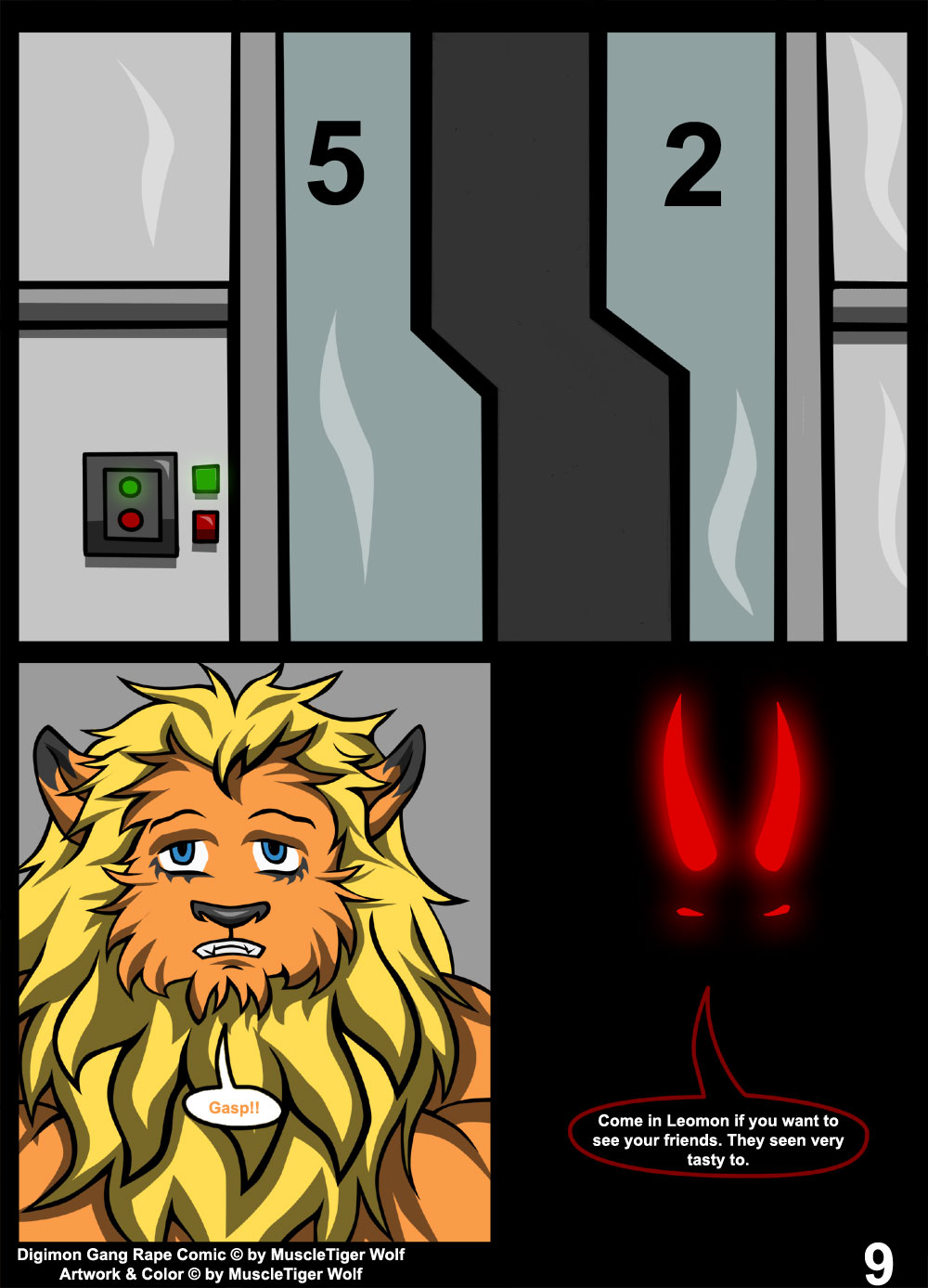 Digimon Gang Rape page 9 full