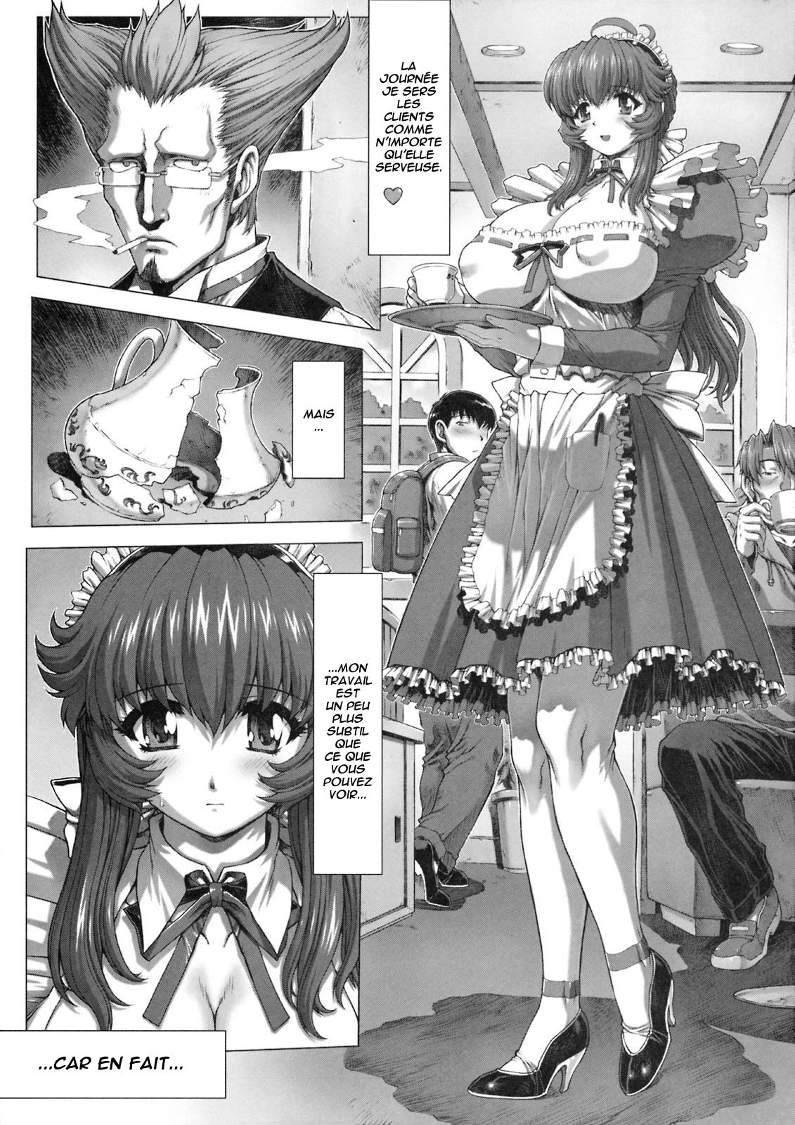 Bakunyuu Maid Kari Zenpen page 4 full