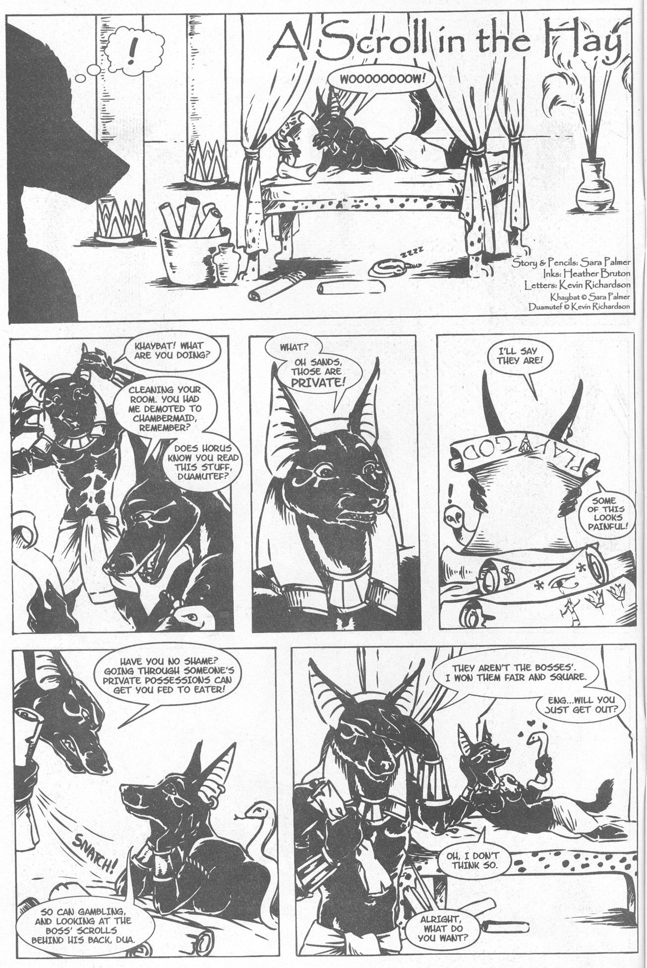 Anubis - Dark Desire #1 page 3 full
