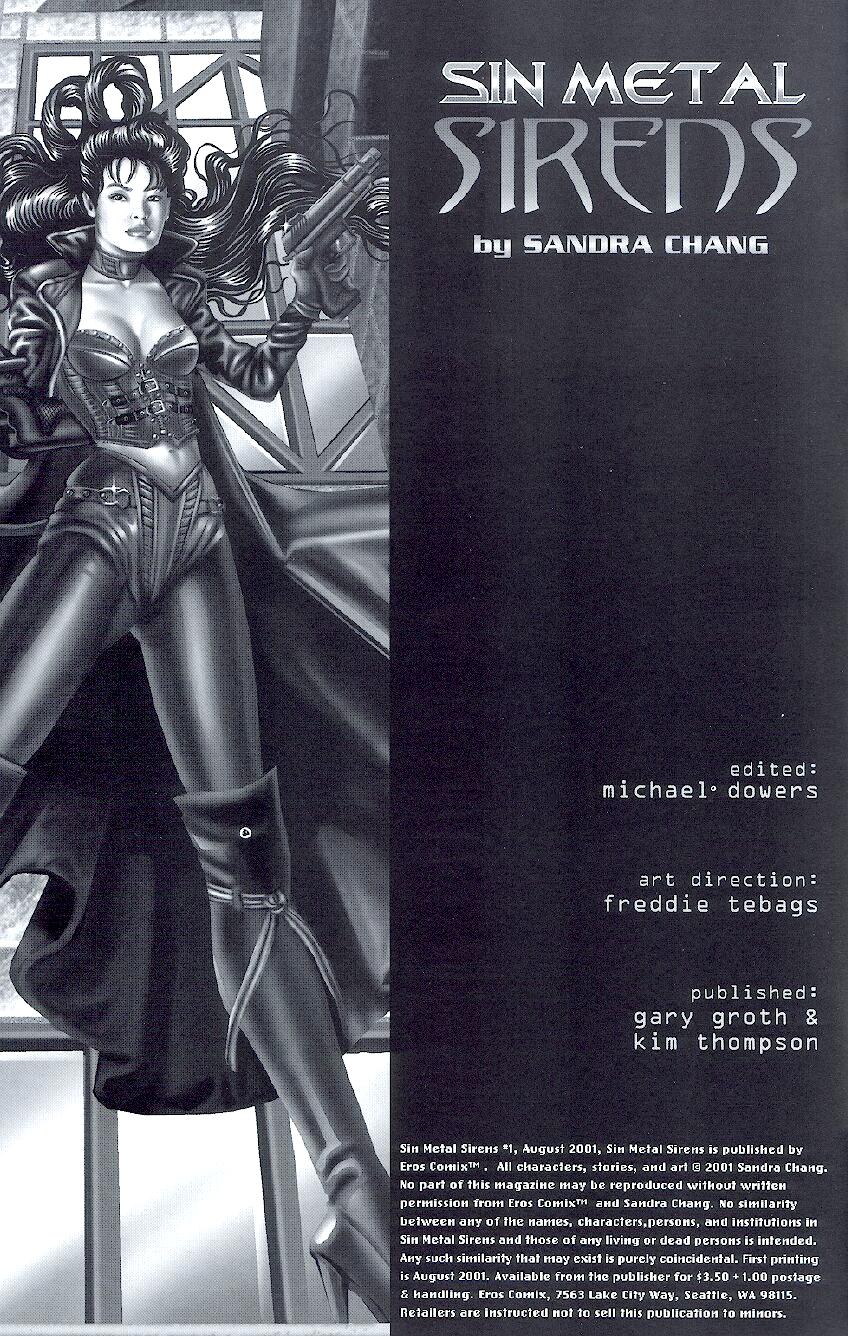 Sin Metal Sirens #1 page 2 full