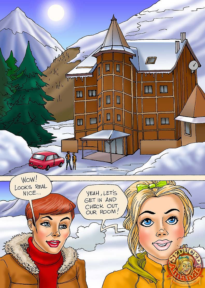 Seduced Amanda - Sexy Skiing page 2 full
