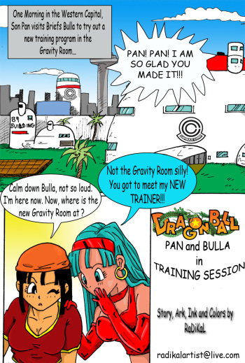 Dragon Ball Pan Hentai - Pan And Bra's New Trainer - IMHentai