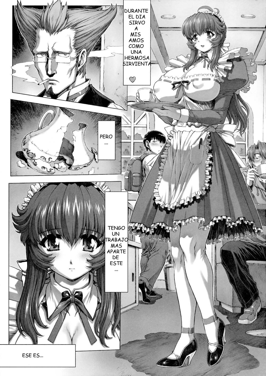 Bakunyuu Maid Kari Zenpen | Huge Breast Maid Hunt page 4 full