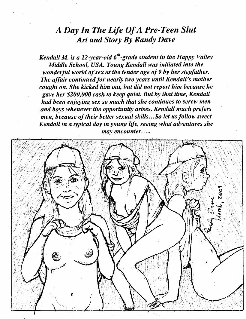 A Day In The Life Of A Pre-Teen Slut page 1 full