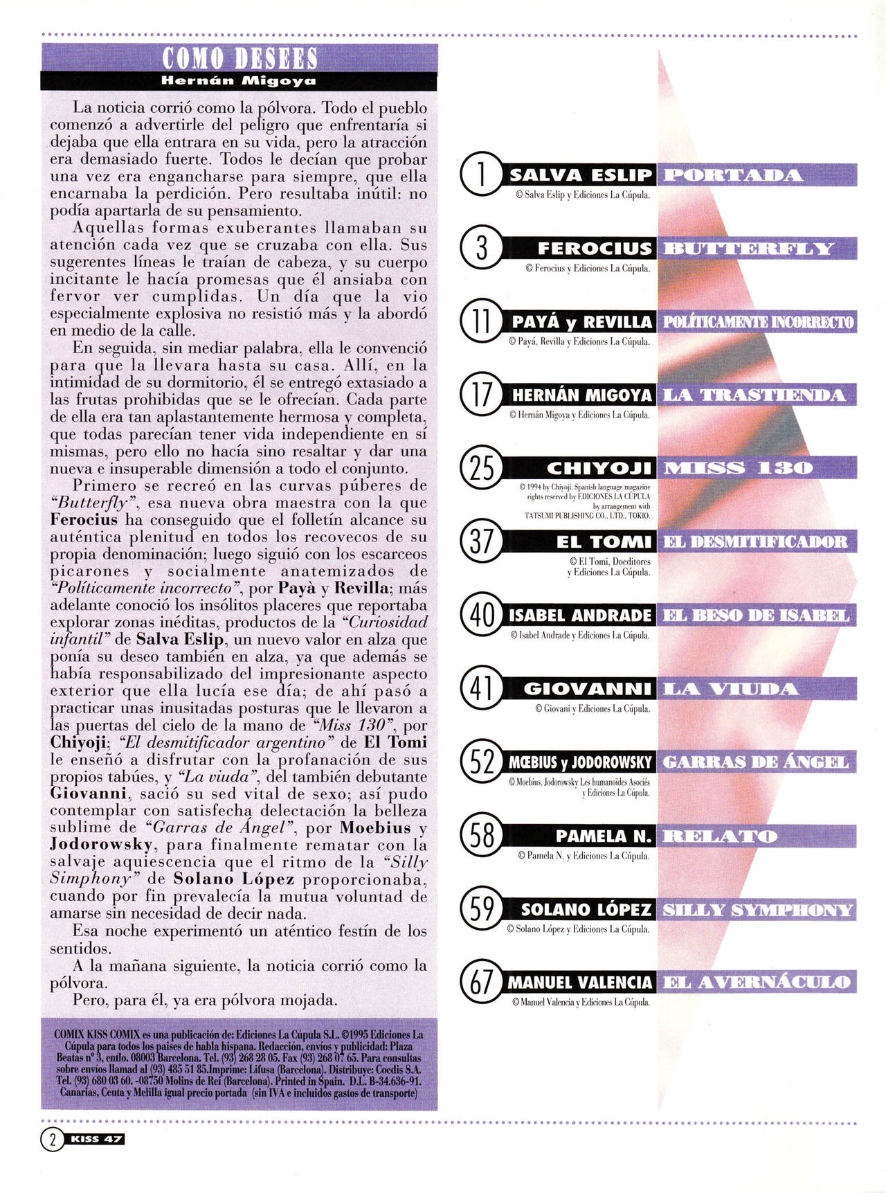 Kiss comix 047 page 2 full