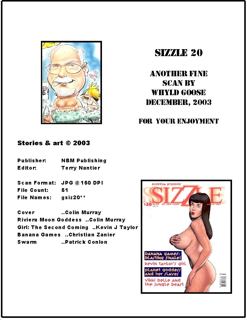 Sizzle Comix # 20 page 1 full