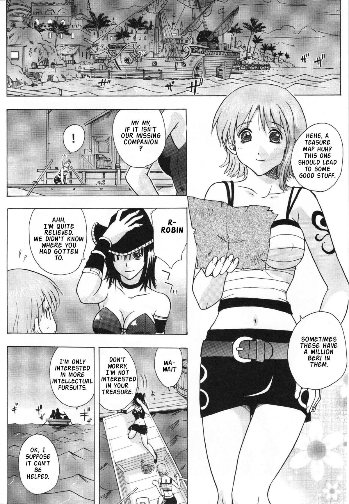 Nami to Robin no I Love Piece page 3 full