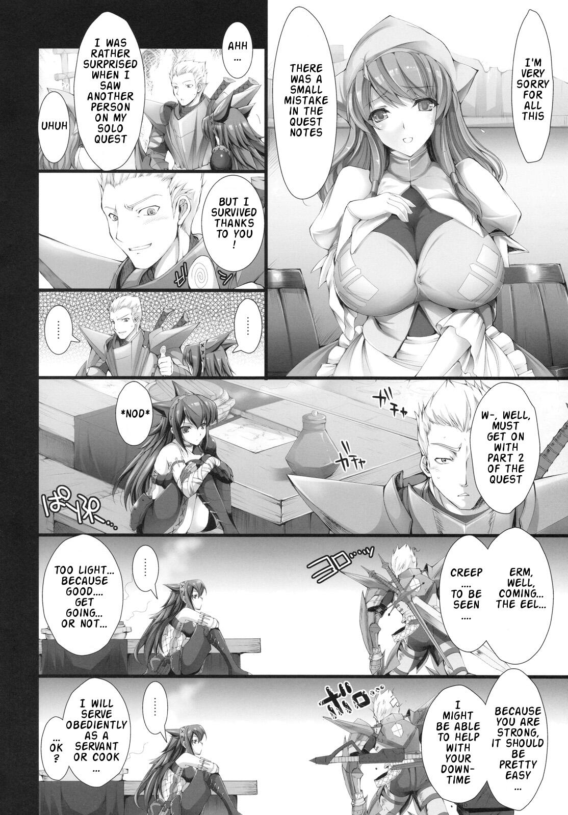 Monhan no Erohon 6 page 7 full