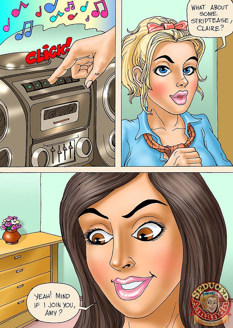 Seduced Amanda - Lesbian Experience page 2 full