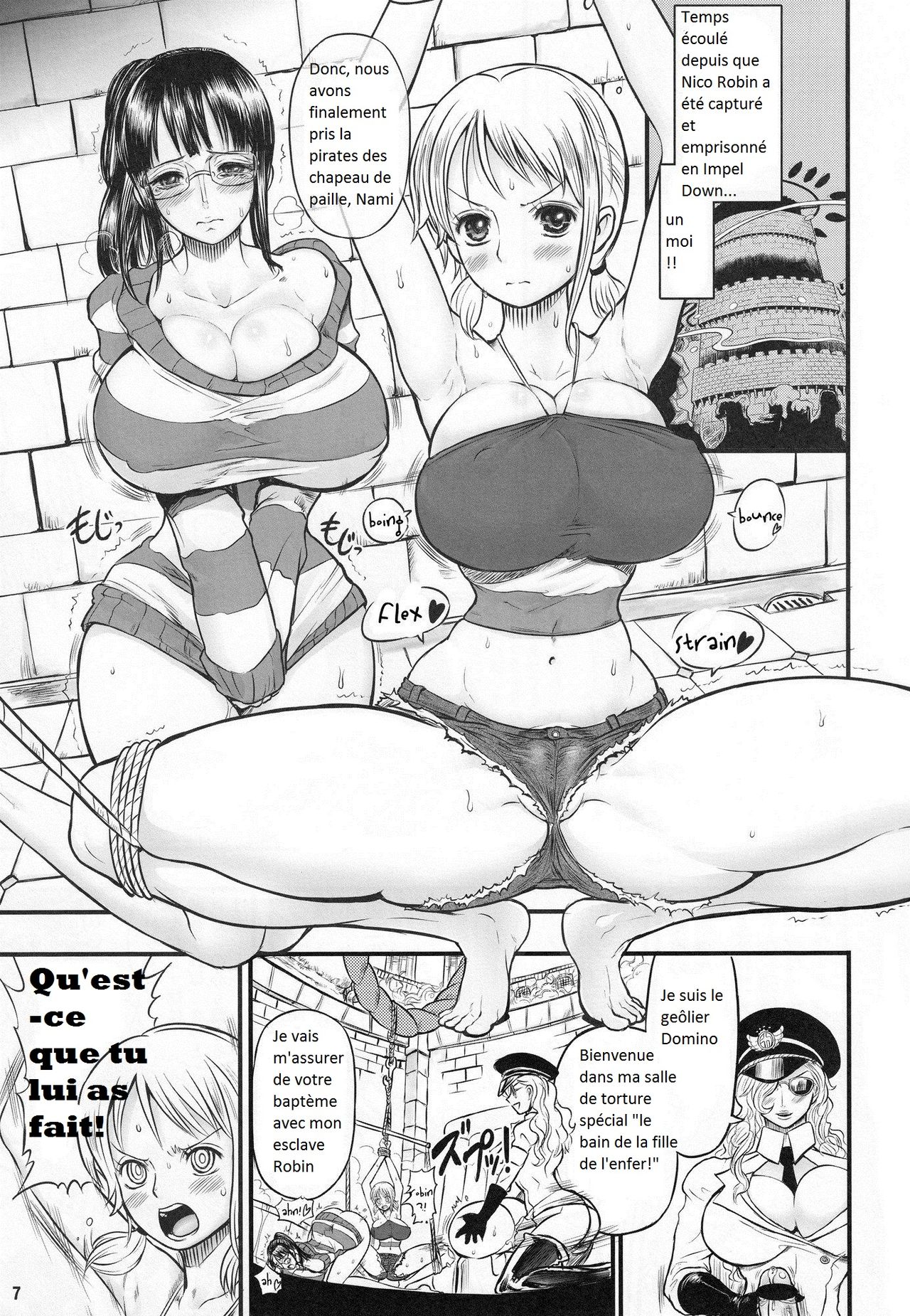 Midarezaki Joshuu Kaizoku 2 -Robin to Nami no Love Love Mitsu Shibori hen- page 4 full