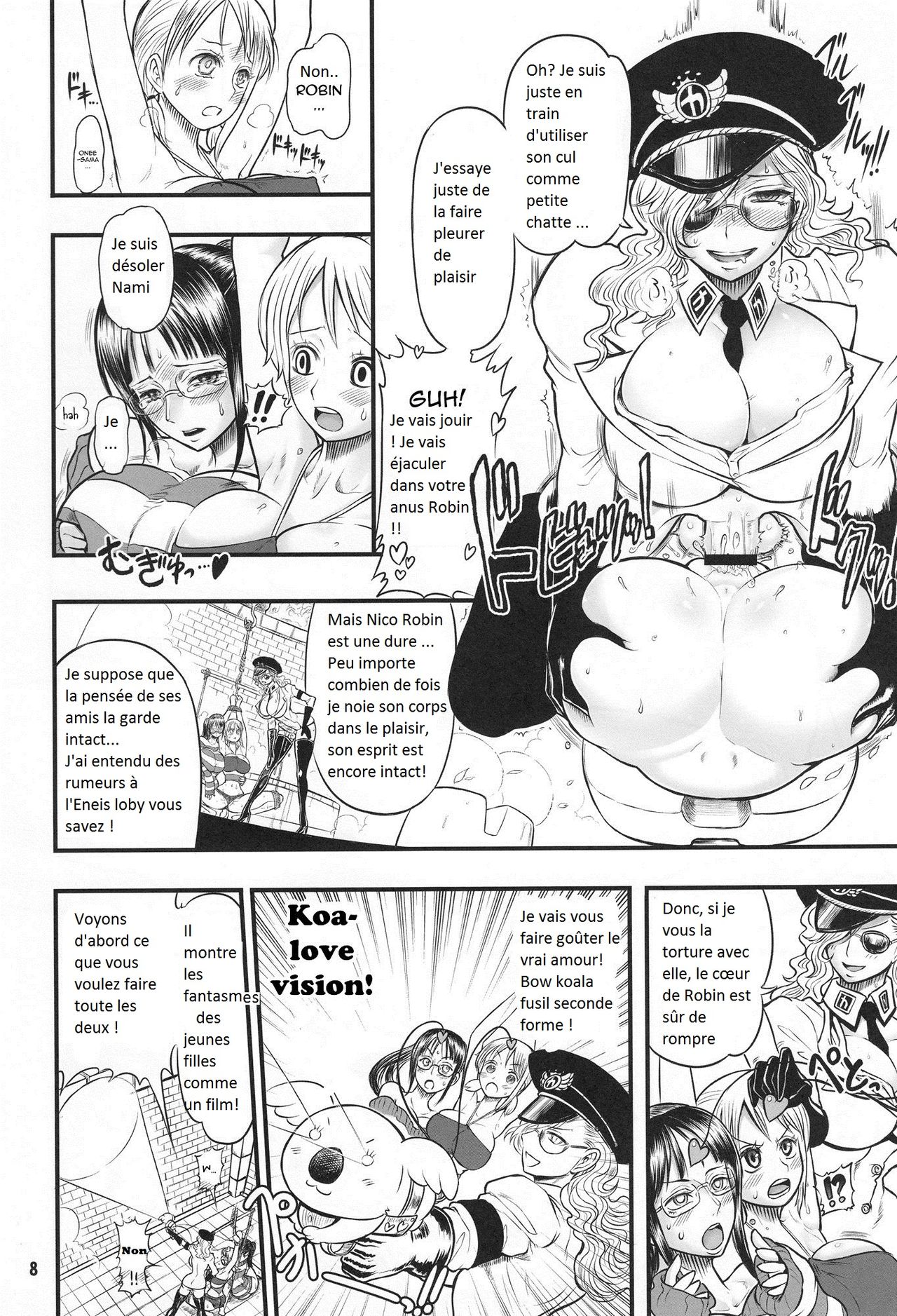Midarezaki Joshuu Kaizoku 2 -Robin to Nami no Love Love Mitsu Shibori hen- page 5 full