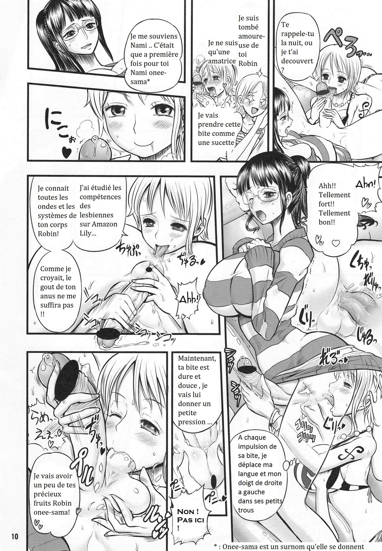 Midarezaki Joshuu Kaizoku 2 -Robin to Nami no Love Love Mitsu Shibori hen- page 7 full
