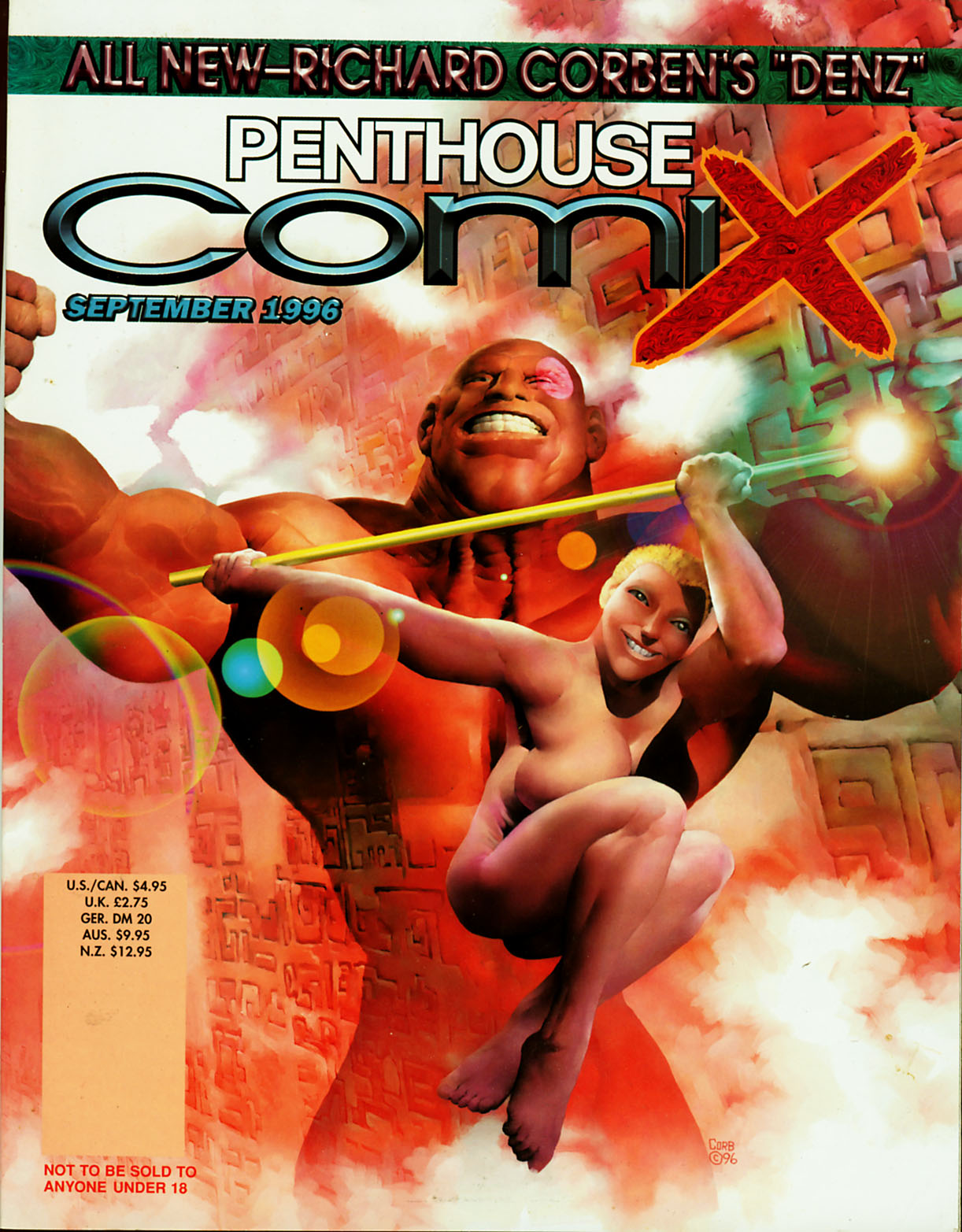 Penthouse Comix 15 page 1 full