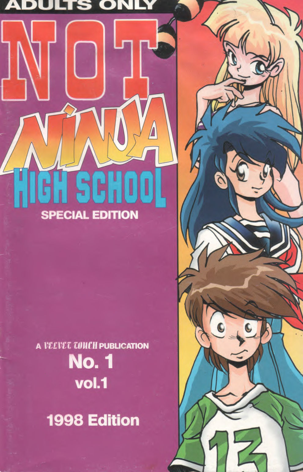 Not Ninja High School #1 page 1 full