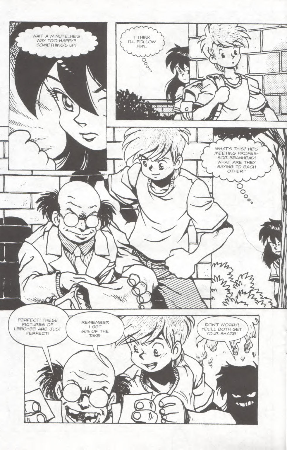 Not Ninja High School #1 page 9 full