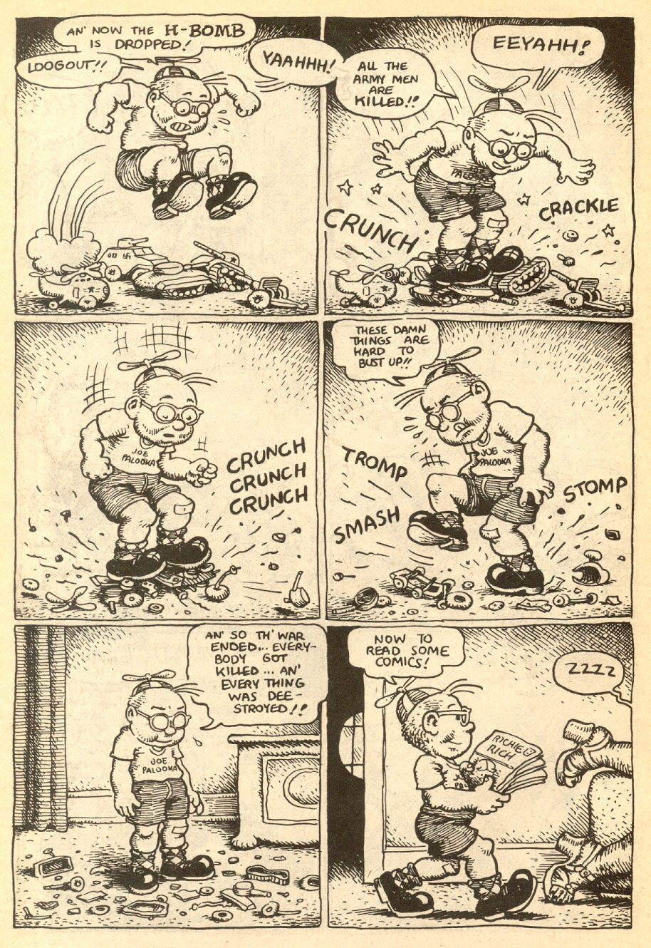 Zap Comix #9 page 6 full