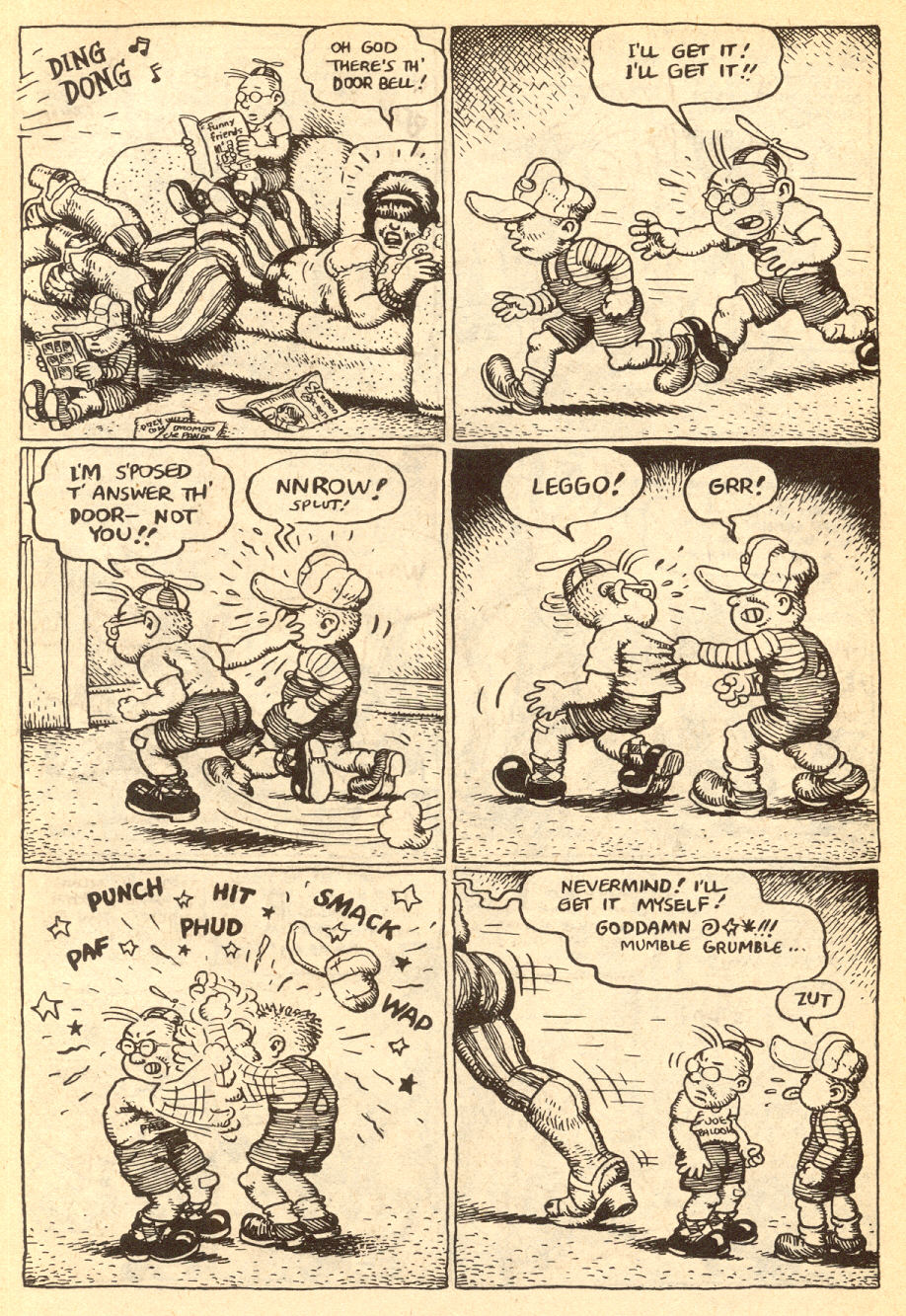 Zap Comix #9 page 9 full