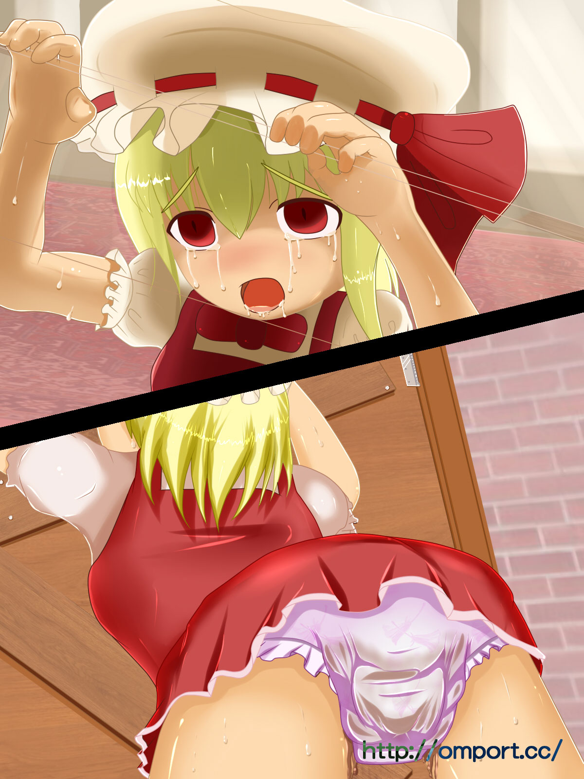 Touhou Nyoufuroku ～Remilia Ojousama no Toile ★ Kinshirei～ Omutsu Panic! page 2 full