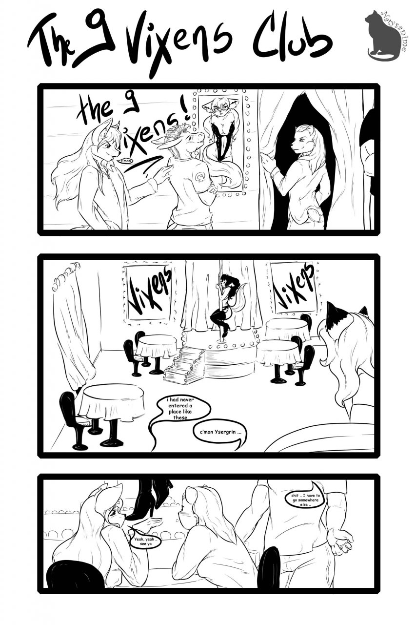 The 9 Vixens Club page 1 full