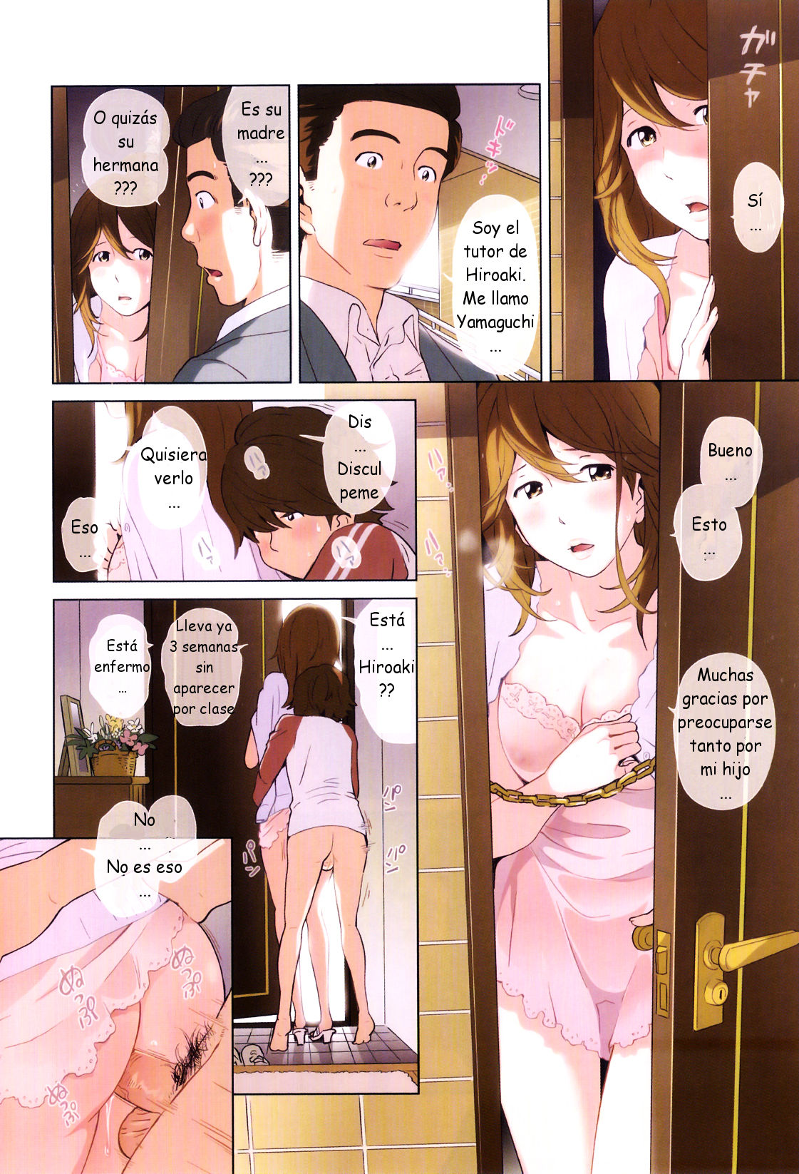 Musuko no Me no Mae de... Sono 3 - in the presence of my son part 3 page 2 full