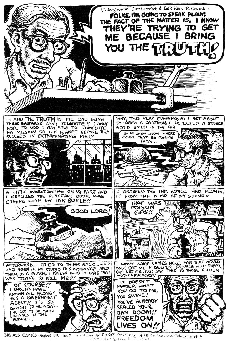 Big Ass Comics #2 page 2 full