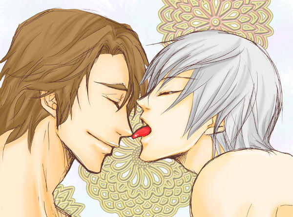Bleach Yaoi -Aizen and Gin- page 3 full