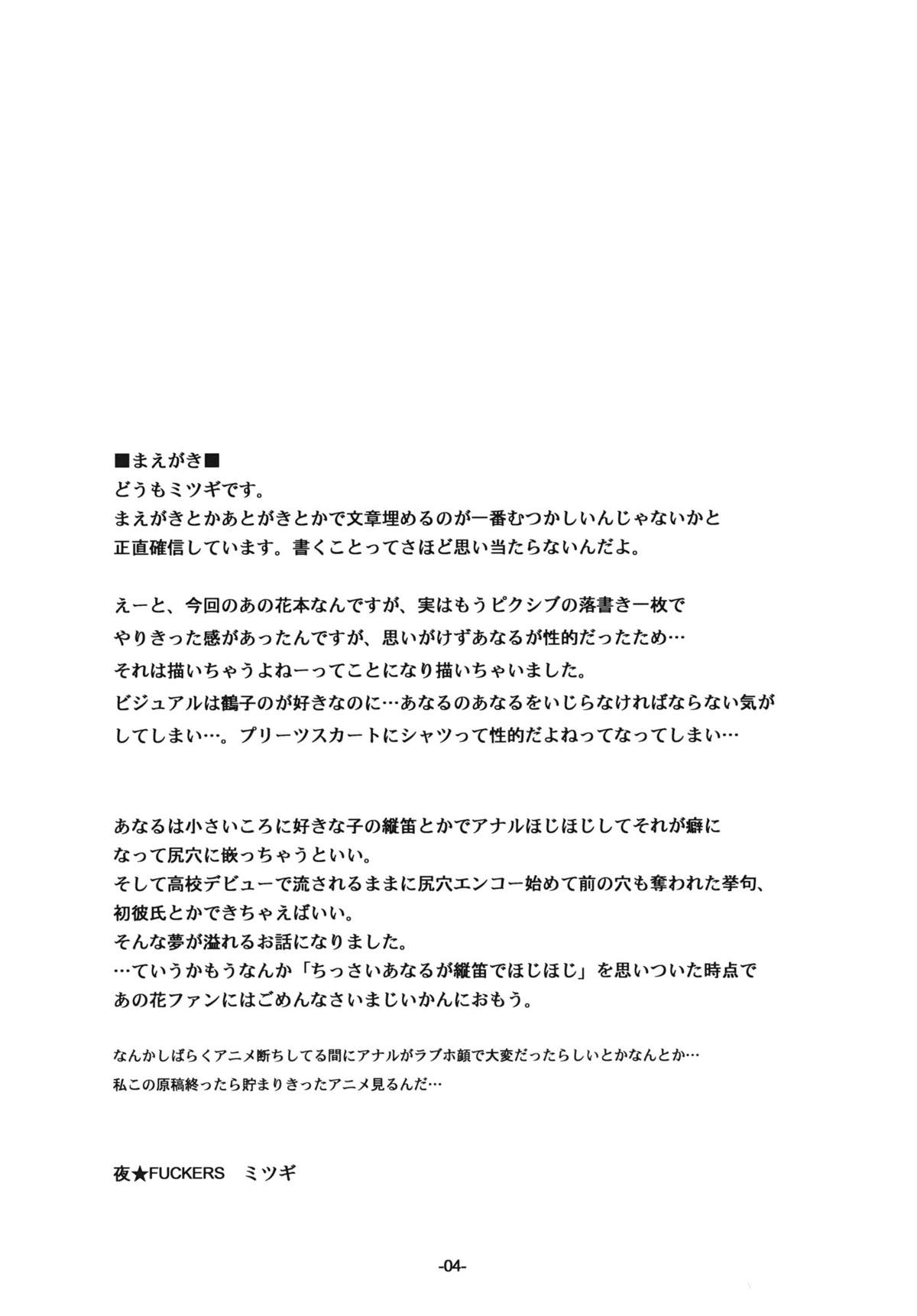 Ano Ana ~Ano Hi Ireta ＊ no Shimari wo Boku wa mou Wasurenai~ | Ano Ana - I'll Never Forget How Tight it Felt the Day I Inserted it   doujin- page 3 full